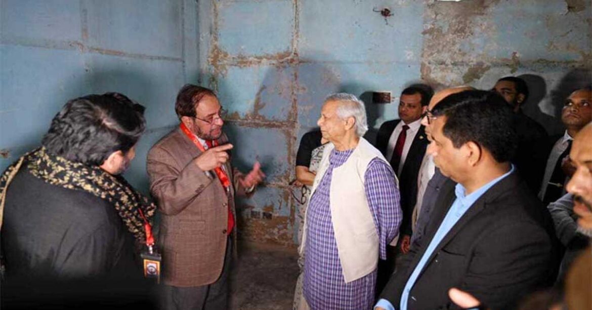 ‘আয়নাঘর’ পরিদর্শন করলেন প্রধান উপদেষ্টা